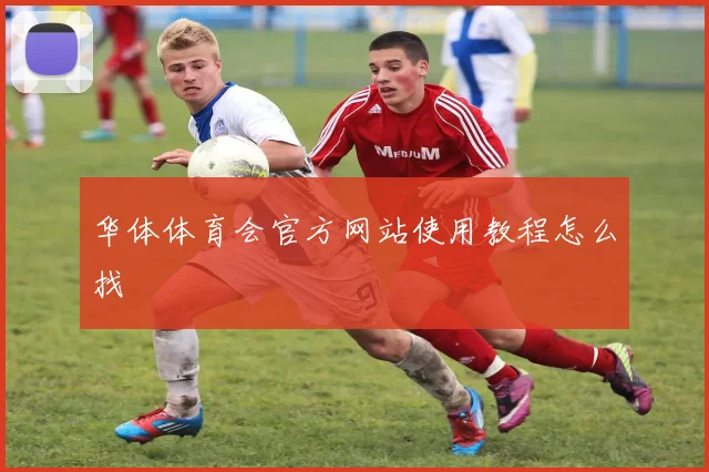华体体育会官方网站使用教程怎么找